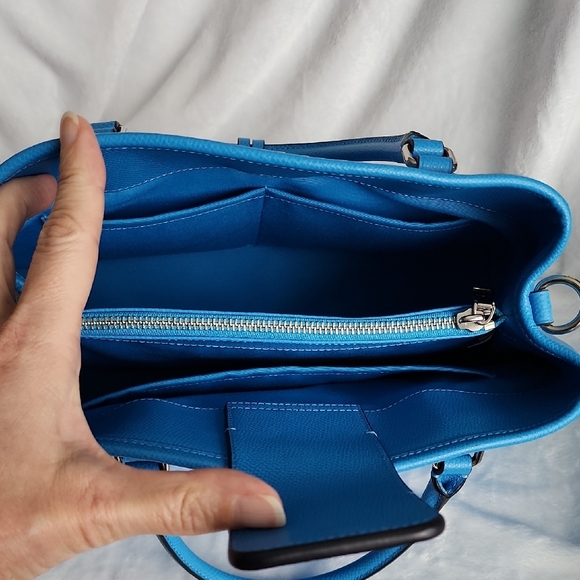 Coach Vibrant Blue Satchel and Wallet Set - Picture 4 of 15